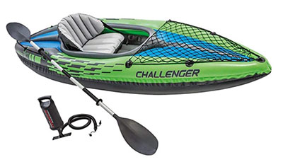 Intex Challenger Kayak, 1-Person Inflatable Set