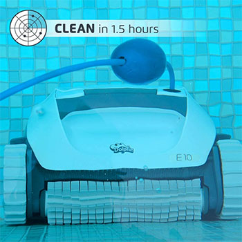Dolphin E10 cleaning