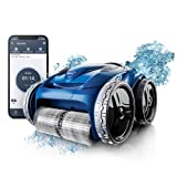 Polaris 9650iQ Sport Robotic Cleaner, Automatic Vacuum for InGround Pools up to 60ft, Smart App, WiFi, Amazon Alexa, 70ft Swivel Cable w/Strong Suction & Easy Access Filter Canister, Multicolored