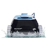Dolphin Nautilus CC Robotic Pool Vacuum Cleaner —  Wall Climbing Capability — Powerful Active Scrubbing Brush — Ideal for Above/In-Ground Pools up to 33 FT in Length