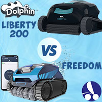 Polaris Freedom vs. Dolphin Liberty – Are cordless robotic pool ...